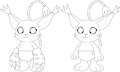 Baby Gatomon Base by DanielMania123