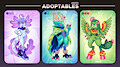 NEW ADOPTABLES AUCTION! by Spaicy