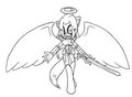 Kiriel the Angel Ferret