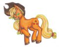 Bashful Applejack by drasus