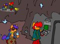 Explore spookie cave!