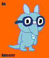 Sniffles in Orange Animal Alphabet 1 by ABCAnimalsParody