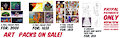 ART PACKS AVAILABLE