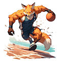 Handball by MuscularGayFox