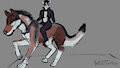 Horse Wolf Hybrid Concept