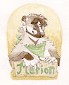 Marion-watercolorbadge by matuska