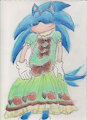 Yet Another Sonic in a Dress (There Will Be More) by ThistleEevee