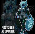 [ADOPTABLE] / Frost Venus Protogen by Sheecktor