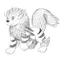 Arcanine Sketch - April 2025 by NotSkySRT