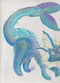 Vaporeon - Soft Pastels by ThistleEevee