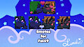 Valentine's Emotes for Fal49 {Commission} by lunalaimoonglow