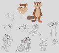Early '26 practice sketches by Cintoon