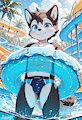 Lucas - The WaterPark by natsu1313