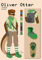 Oliver the Otter Reference by TuneCharmer