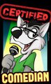 Certified Comedian Tag by MaryMouse