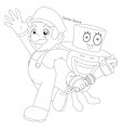 Mario Party 8 for coloring by DarlanSpace