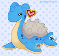 Beanie Baby Lapras by dandyliondreamer