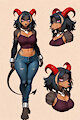 Belila the Houndoom by scorpianpp