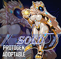 [ADOPTABLE] / Galactic Divine Protogen by Sheecktor