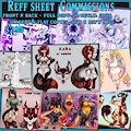 Reff sheet commissions OPEN (( April - May slots )) by FsMaverick