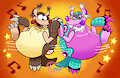 Sillydillos Doing a Little Dancing