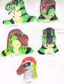 The Many Faces of Saurraptor by Bellumsaur