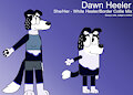 Dawn Heeler reference sheet (SFW) by DawnHeeler