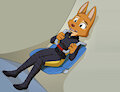 Diane Foxington Trapped In A Room! (Commission Edit) by Tho6Who4e2000
