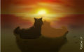 Sunset by randae