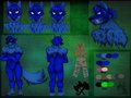 [Commission] Buck wild wolf's Reference Sheet "Artium"
