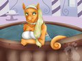 [Commission] Apple Jack Spa Sea Pony at your Service 