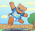 Jumping Bear by HangyakuNeko
