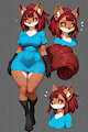 Posy Rue the Vulpix by scorpianpp