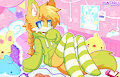 Femboy Fox gif by RickHol
