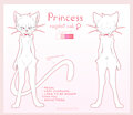 Princess Ref Sheet by KnotHearted