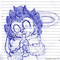 26.02.07 - Romeo drinking a Juice [Doodle]