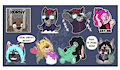 Sticker Set - Ver 3 by ShadeofRae