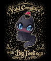 Void Creature Shirt Design by wolfymewmew