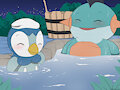 Piplup & Masrhtomp by WinickLim