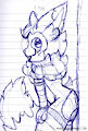 26.03.07 - Leaning against the wall [Doodle]