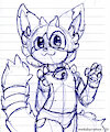 26.03.22 - Mocha Waving [Doodle]