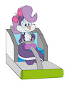 Fifi La Fume in a Looping Coaster Car (Commission) by Tho6Who4e2000