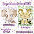 Crayon Commissions ✨OPEN✨ by Veemonsito