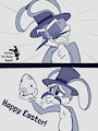Happy Easter by ZarpasRabbit