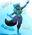 Have a Bluetiful Day by Daaberlicious