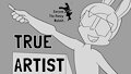 THIS IS HOW ARTISTS DO ART by ZarpasRabbit