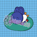 Sleeping Yoshi by Lokiomikuji