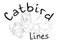 Cat Bird Lines by fennekfuchs