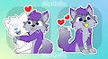 🤗 Cutest YCH stickers for Kipple :3