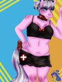 [Commission] Naughty Night Nurse Sweetheart